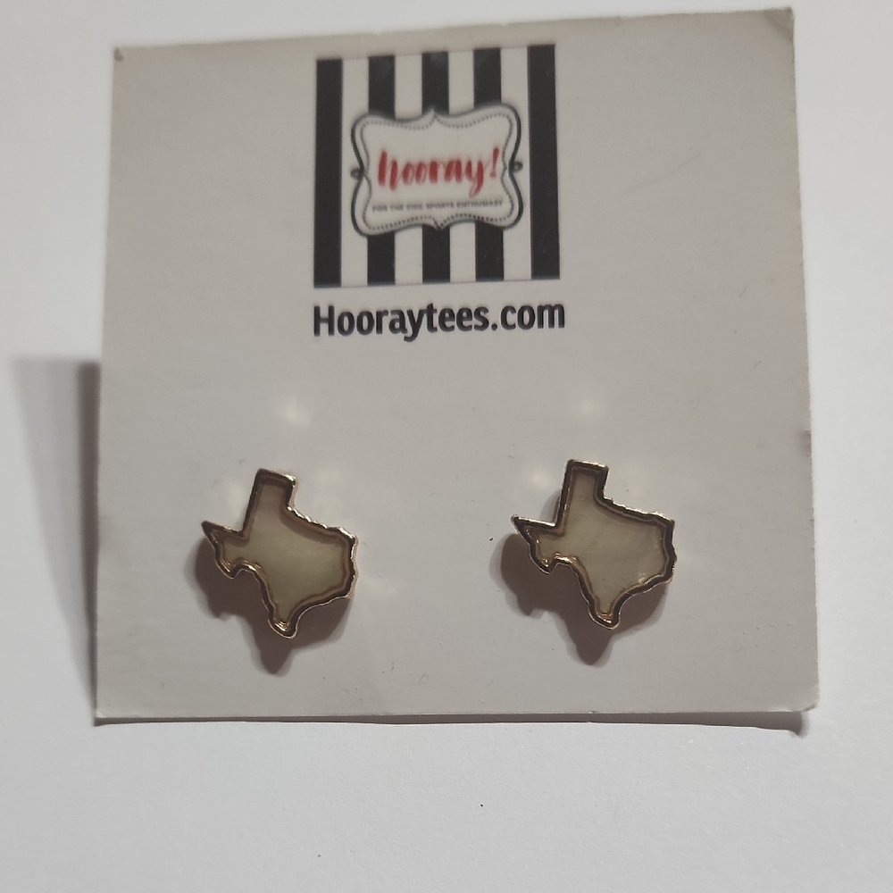 Texas Shaped Earrings